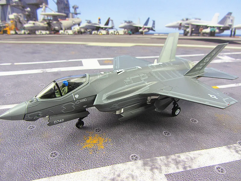 США Airforce F35 молния модель самолета-истребителя 1: 72 для F35A/F35B вертикальный взлет и посадка/F35C