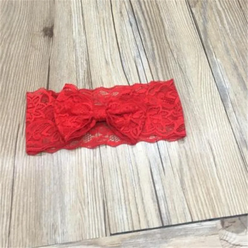 Кружевная лента для волос с большим бантом девочек Повязка на голову Аксессуары