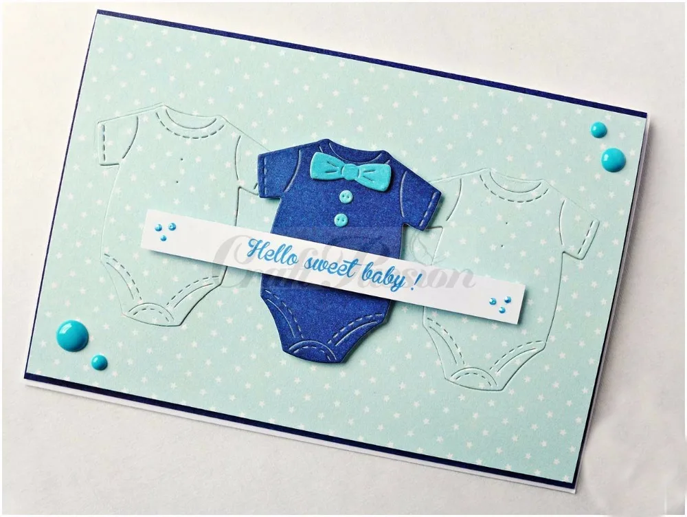 Металлические Вырубные штампы AddyCraft вырезанные детские комбинезоны скрапбукинг