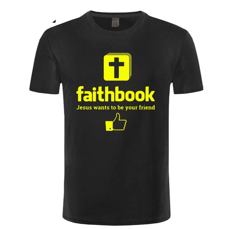 REM НОВЫЙ Иисус хочет быть вашим другом Faithbook футболка Христианские Футболки