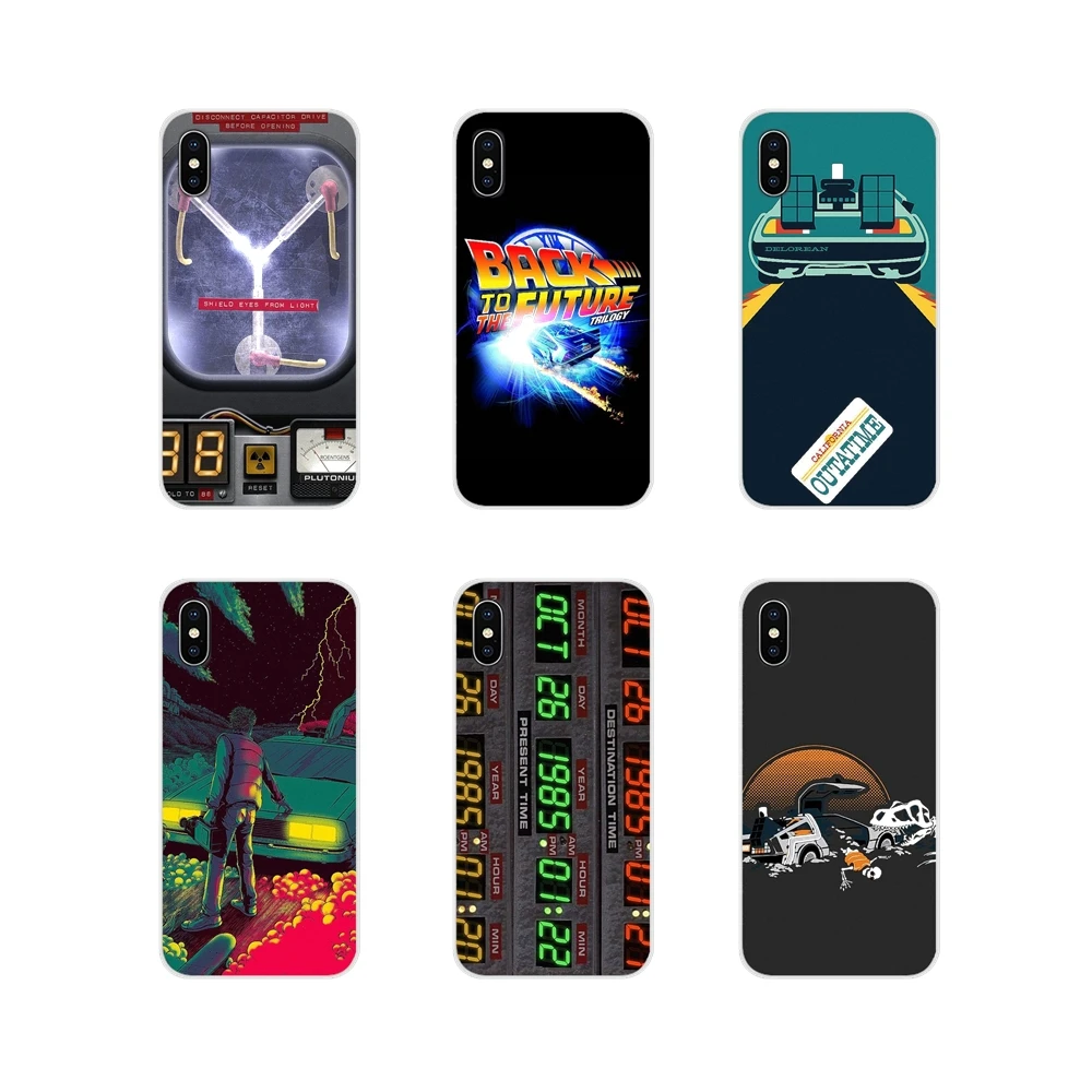 Для Oneplus 3t 5T 6T Nokia для детей возрастом 2 3 5 6 8 9 230 3310 1 7 Plus 2017 2018 Back to the Future DeLorean Time Machine