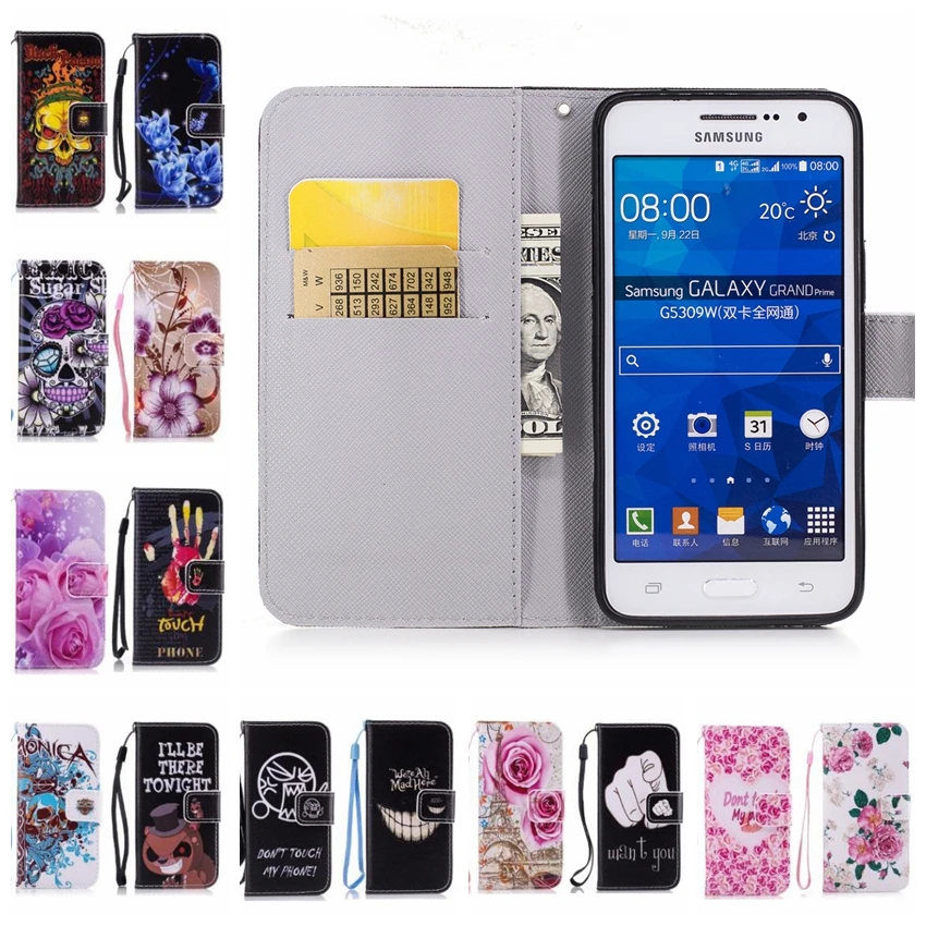 Для SAMSUNG GALAXY S3 S4 S5 S6 S7 EDGE Grand Prime G530 Core G360 G355 чехол для телефона из искусственной кожи