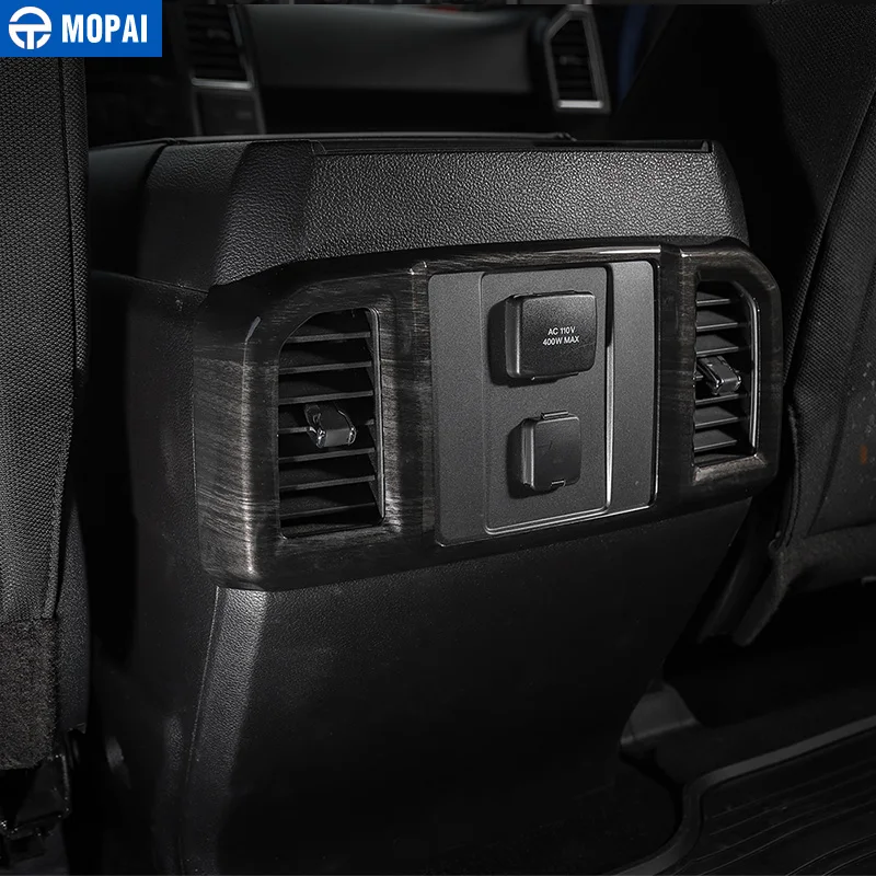 MOPAI ABS Автомобильный интерьер подлокотник коробка вентилятор заднего