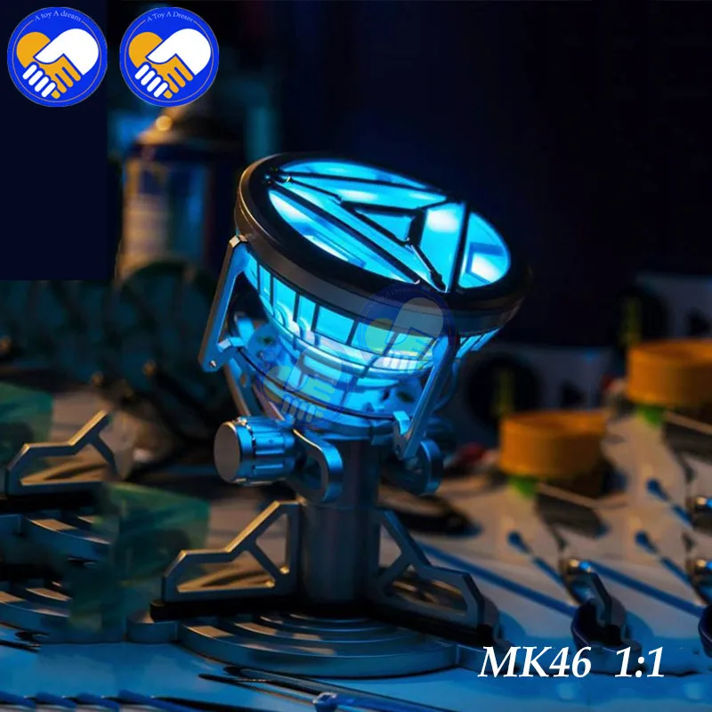 Новые Горячие 14-16 см MK43 MK46 1:1 весы Мстители Juguetes Аниме Железный человек 3 дуговой