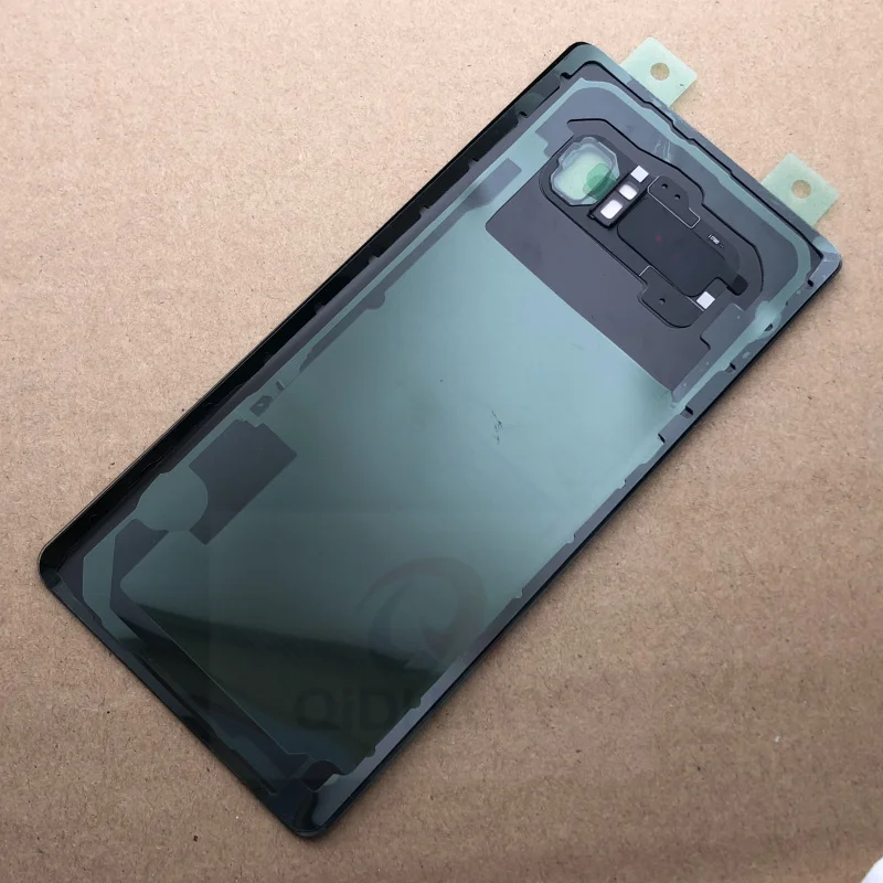 Для SAMSUNG Galaxy Note 8 N950 N950F N9500 Задняя стеклянная крышка для батареи задняя дверь чехол для корпуса для SAMSUNG Note 8 Задняя стеклянная крышка