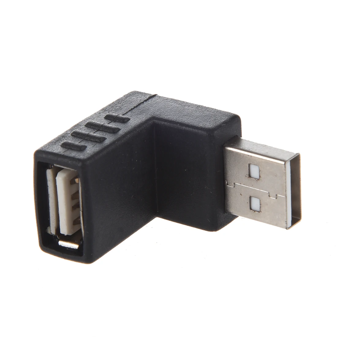 Черный правый угол USB 2 0 Тип A адаптер Папа-мама разъем | Обустройство дома