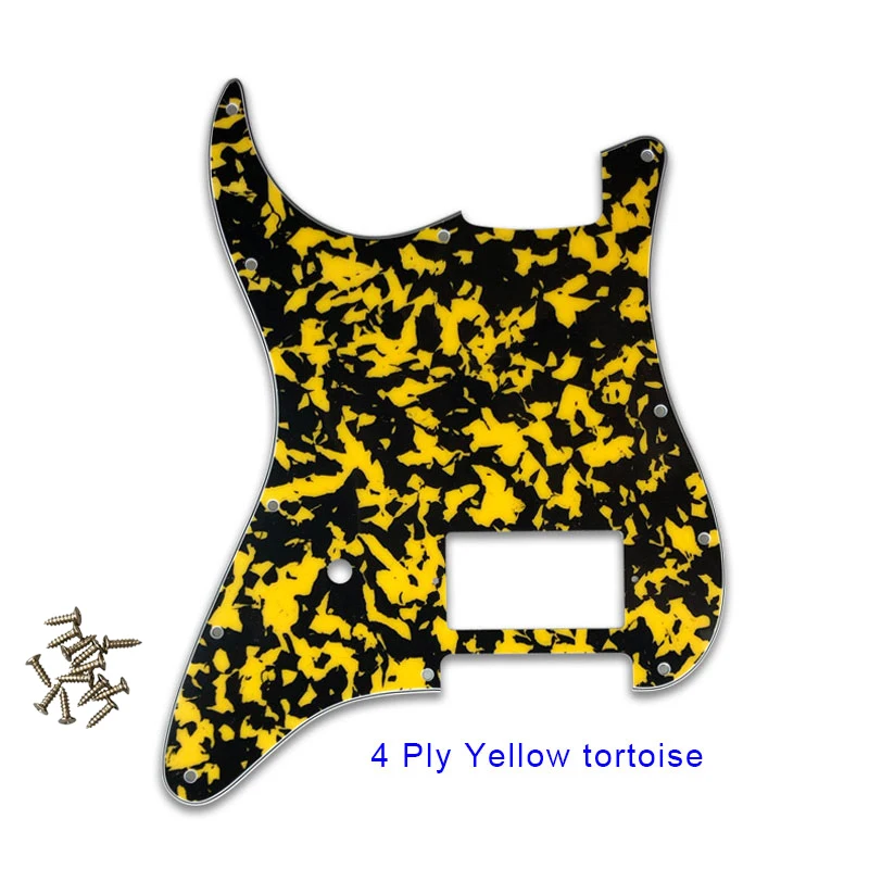 Pleroo гитара 11 отверстий pickguards для fender левша Том Delonge Stratocaster с один мост суп