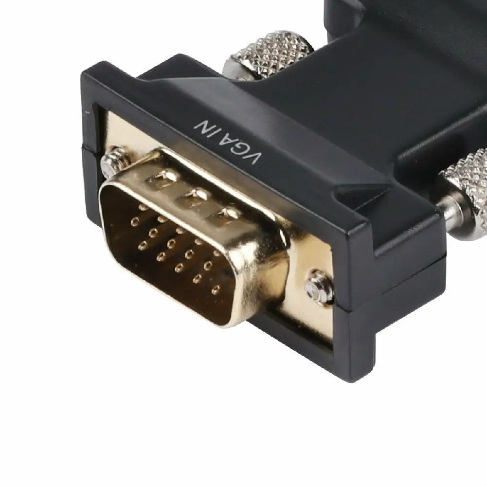 VGA к HDMI 1080P AV конвертер HDTV аудио видео кабель адаптер для ПК DVD STB | Электроника