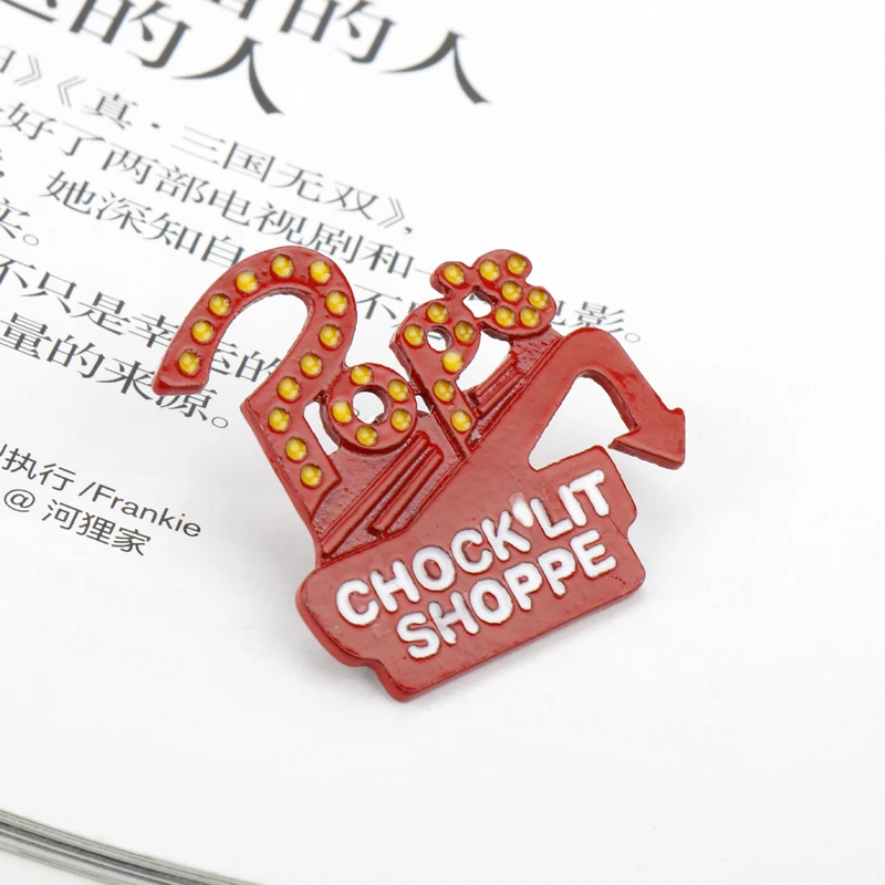 ТВ серии эмалированные булавки брошь ривердейл Pop's Chock'lit Shoppe отворот булавка