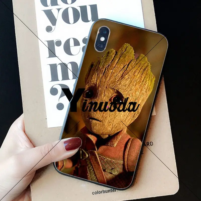 Yinuoda Deadpool Iron Man Marvel Avengers Phone Case cover Shell for Apple iPhone 8 7 6 6S Plus X XS MAX 5 5S SE XR Cellphones