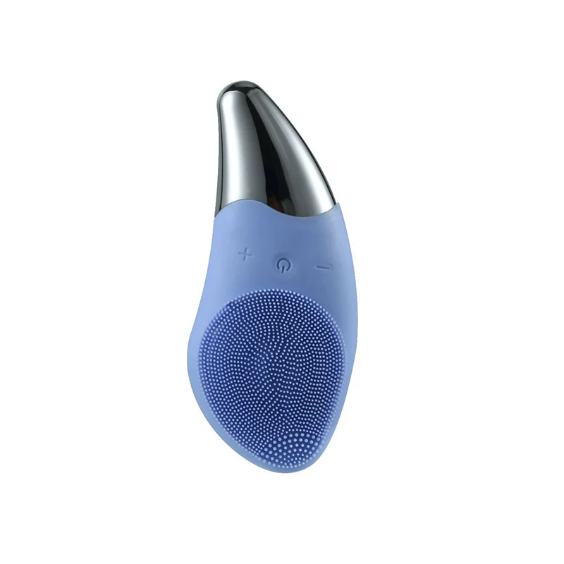 Щетка для очищения лица Sonic Vibration Mini очиститель силиконовая Глубокая чистка пор