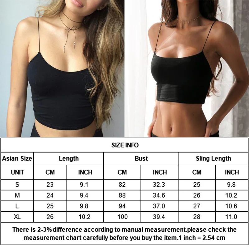 

Women Sexy Sling Crop Tops Solid Color Casual Tank Top Fitness Short Top Female Backless Party T Shirt
