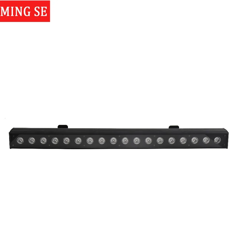 18x12 Вт RGBW 4in1 светодиодный бар светодиодные лампы для украшения стен, светильник DMX512 мыть стены светодиодный уличный светильник диджей бар вечерние платье для выступлений светильник