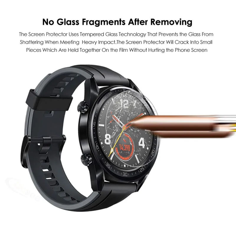 For Huawei Watch 2 Tempered Glass Screen Protector Film 9H 2.5D Safety protection film On Watch2 Explosion proof | Мобильные