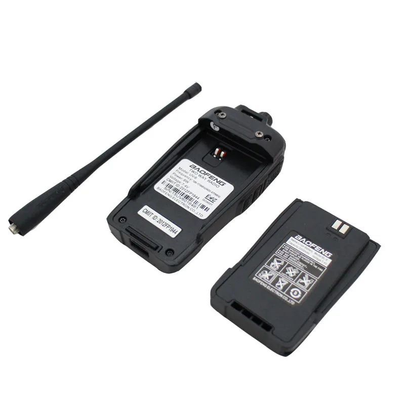 10 шт. Baofeng BF UV6 Walkie Talkie 400 470 МГц и 136 174 VHF + UHF двухдиапазонный 5 Вт 128CH DTMF VOX портативный