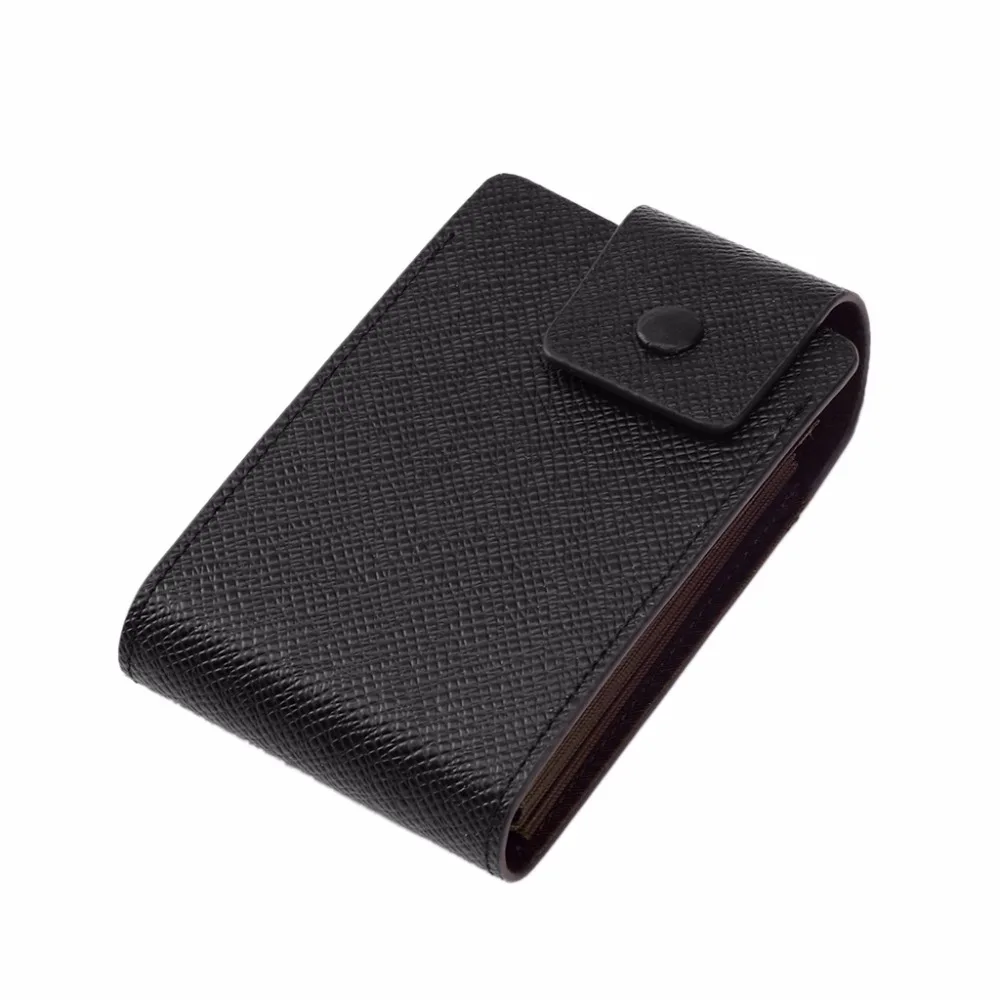 

Fashion Unisex Business ID Credit Card Wallet Holder Name Cards Case Pocket Organizer 9 Card Slots+2 Multi-functional Position