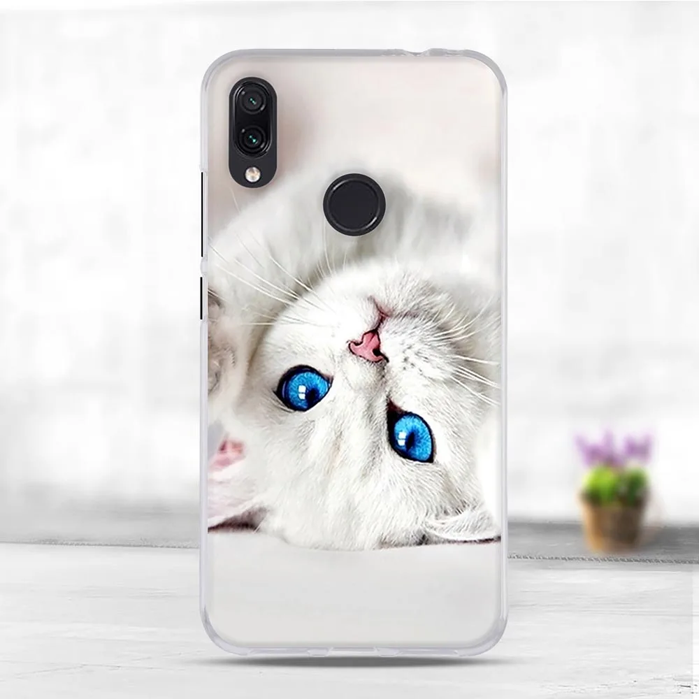 Чехол для Xiaomi Redmi Note 7 чехол Pro телефона силиконовый Xiami сотовый телефон | Мобильные