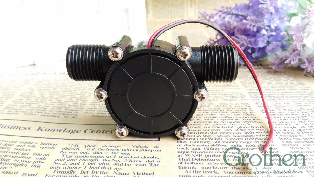 Микро-гидро генератор постоянного тока 10 Вт Генератор потока воды | Обустройство