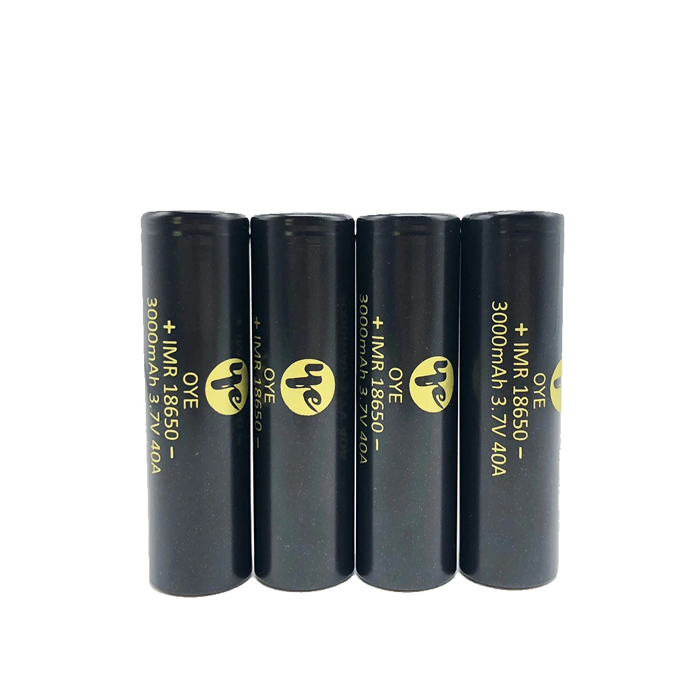18650-O40A 3000mah длительный срок службы батареи 3,7 V высокий разряд 40A Сильный аккумулятор литий-ионная аккумуляторная батарея 18650
