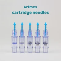 20pcs artmex cartridge needles mts therapy system 912243642nano needles microneedle for v8 v6 v3 a3 machine screw port