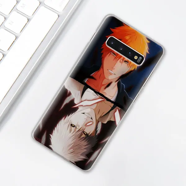 008 Японский отбеливатель чехол для телефона аниме для samsung Galaxy S10e S10 плюс S7 S8 S9 Plus, Note 8, 9, 10, плюс S10 5G M20 M30 жесткий чехол Coque - Цвет: 008