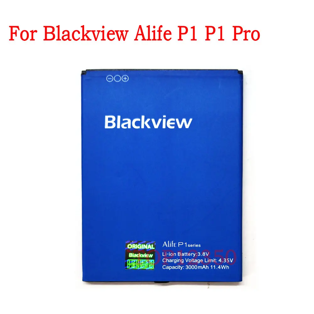 100% Новый оригинальный аккумулятор 3000 мАч для мобильного телефона Blackview Alife P1 Pro