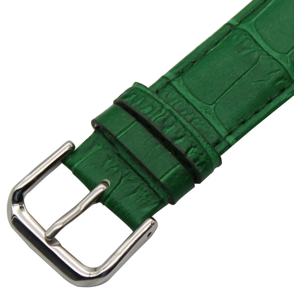Ремешок для часов Croco из натуральной кожи для 38 мм, 40 мм, 42 мм, 44 мм, iWatch, Apple Watch, серия 5, 4, 3, 2, 1, ремешок с стальной пряжкой, браслет