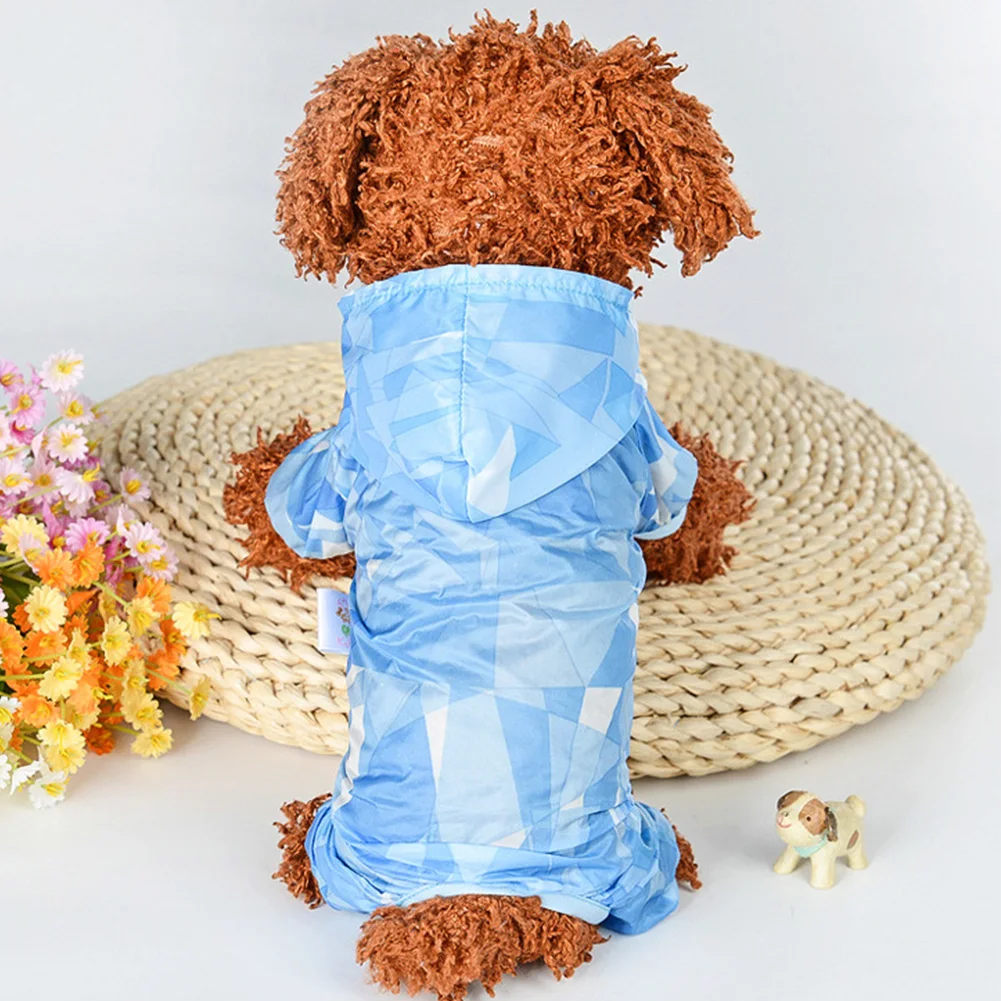 Повседневная одежда для собак четырехногая Защита от солнца летняя удобная