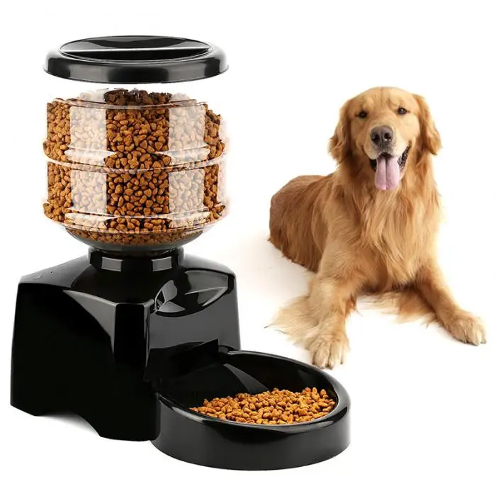 5.5L Pet Dog Feeder автоматический электронный цифровой дисплей миска дозатор кормушка для собаки кошки 2018ing