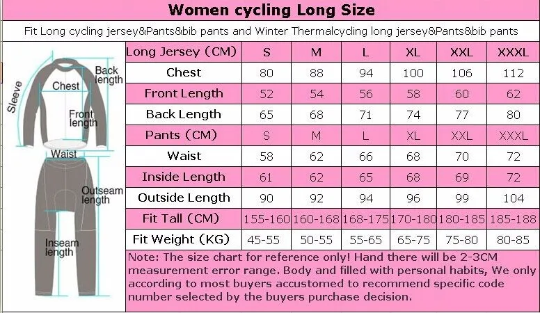 Женская зимняя теплая флисовая веломайка с длинным рукавом для девочек 2018