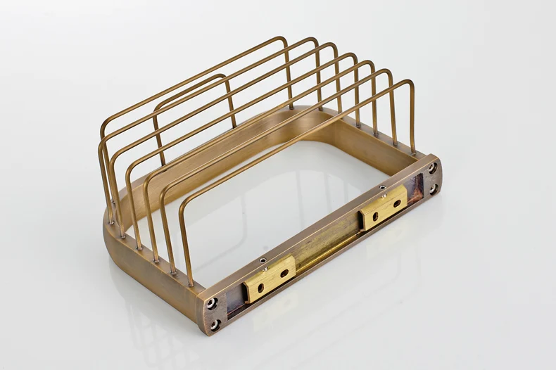 Винтажная ретро античная латунь квадратная Настенная Ванная комната Туалетная