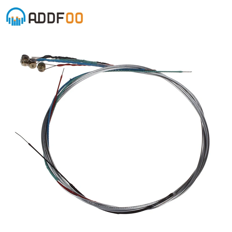 ADDFOO 1 набор из 3/4 4/4 Струны для скрипки E-A-D-G стальное ядро шаровая Головка струнные части музыкального инструмента Аксессуары для замены