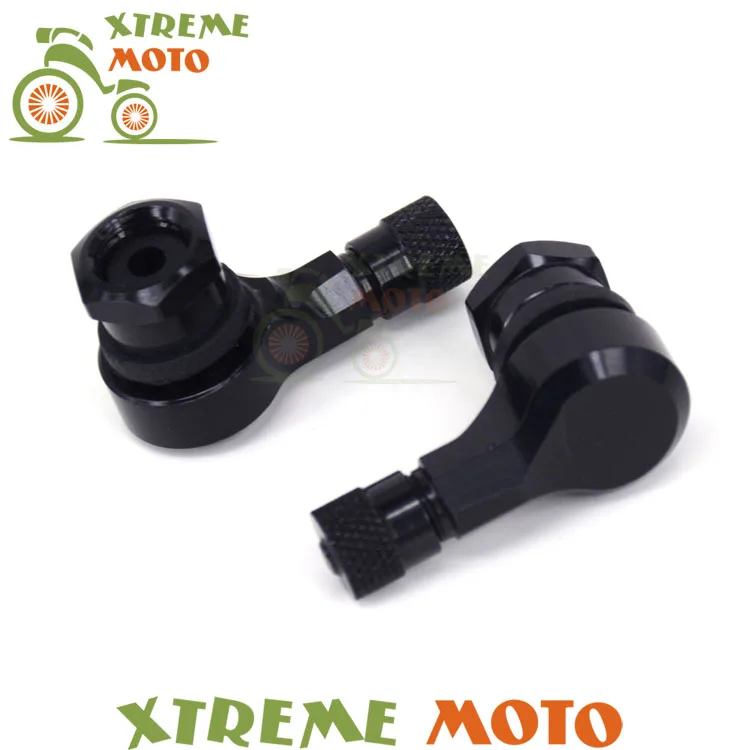 2 шт. универсальные мотоциклетные алюминиевые колеса шины клапан колпачки 90