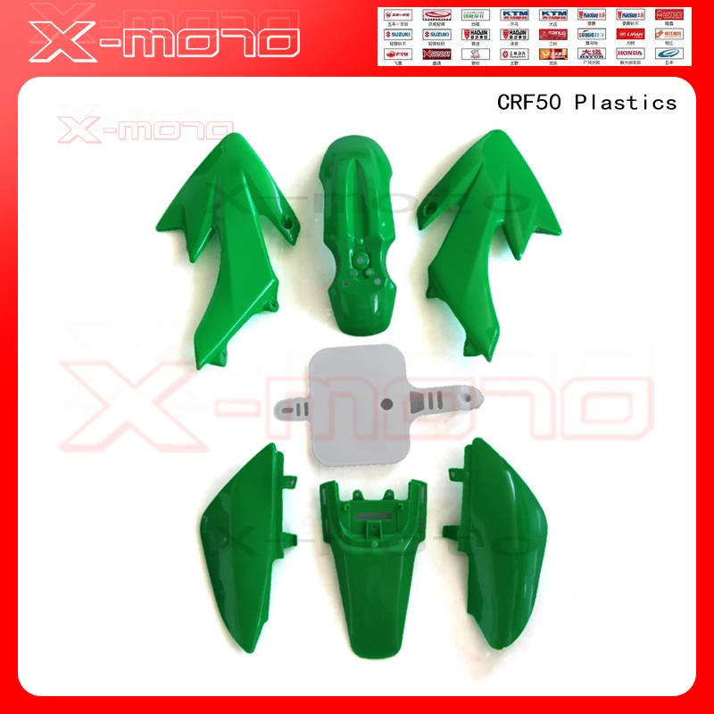 New Red /Blue/BLACK/White/ PLASTIC KIT FENDER For CRF50 XR50 70 SDG SSR Pro 50c 110cc 125cc Dirt Pit Bike |