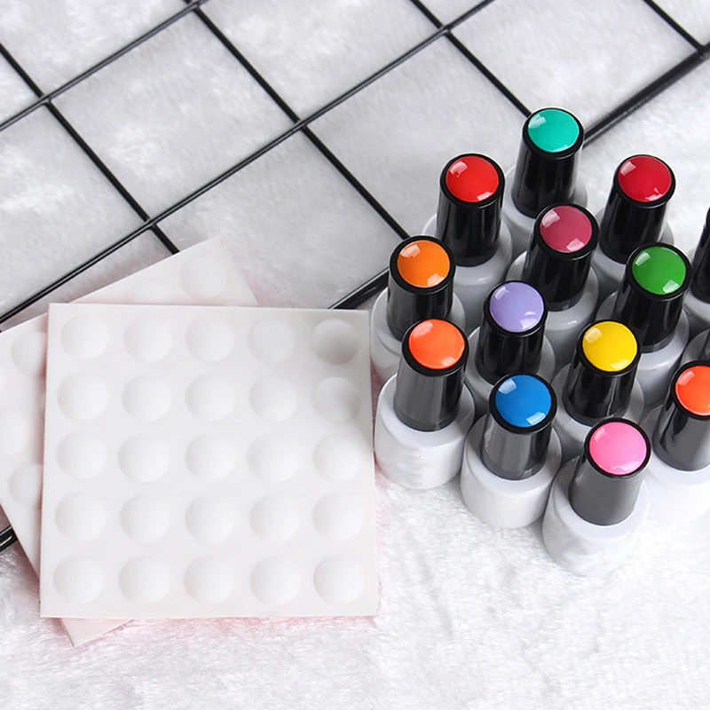 1 лист 25 цветов силиконовые наклейки для ногтей | Красота и здоровье