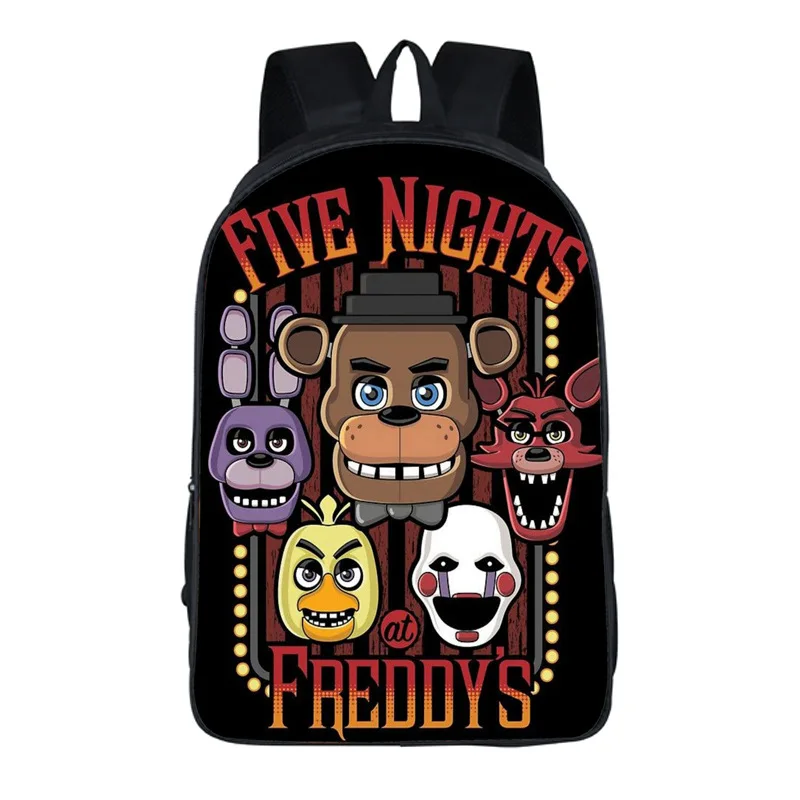 Рюкзак Five Nights At Freddy для мальчиков и девочек FNAF школьные сумки рюкзак Night Freddys