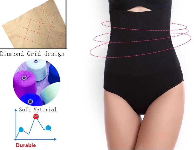 NINGMI прикладом высокая Талия тренер трусики для женщин Воздухопроницаемый корсет