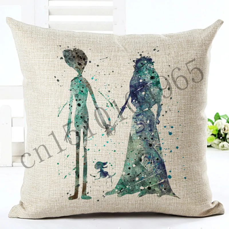 Высокое качество мультфильм стиль любовь люди новый дом декоративные подушки