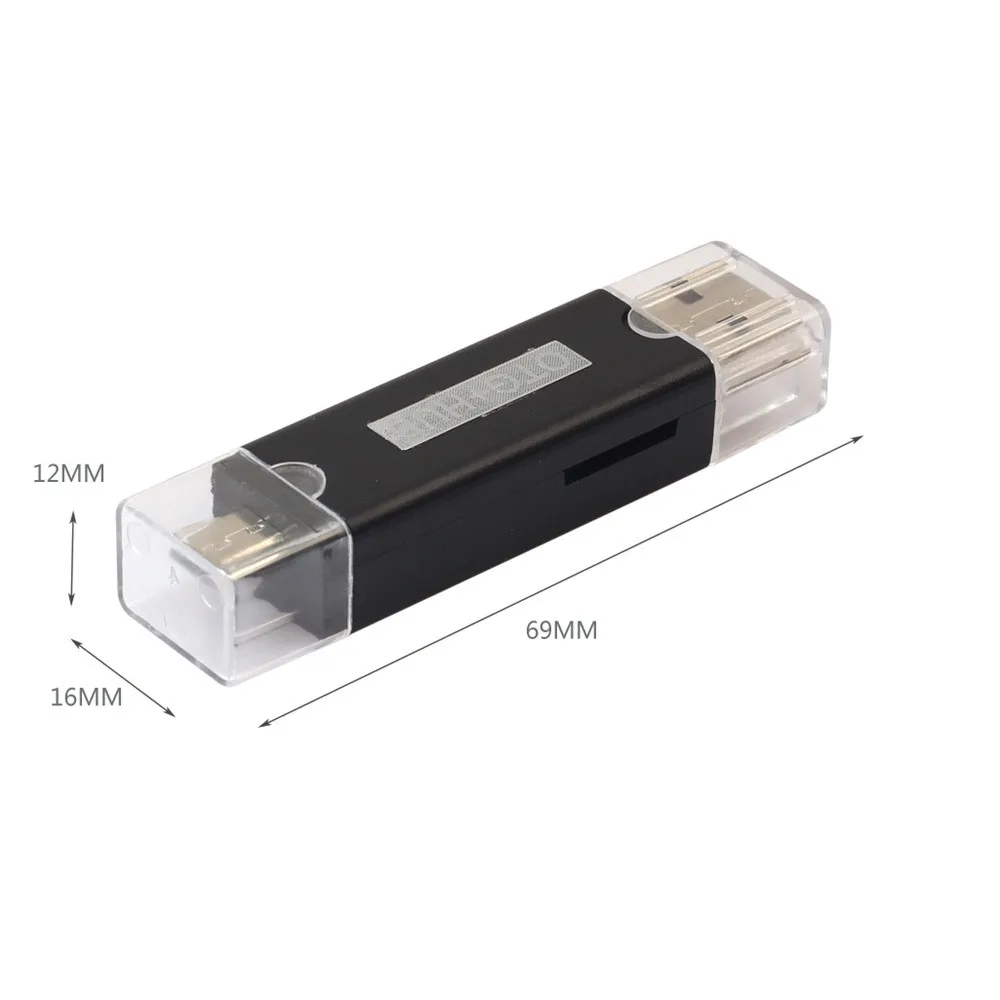 Micro USB TF /Micro SD кардридер OTG концентратор адаптер для Xiaomi /Samsung/PC Горячая продажа |