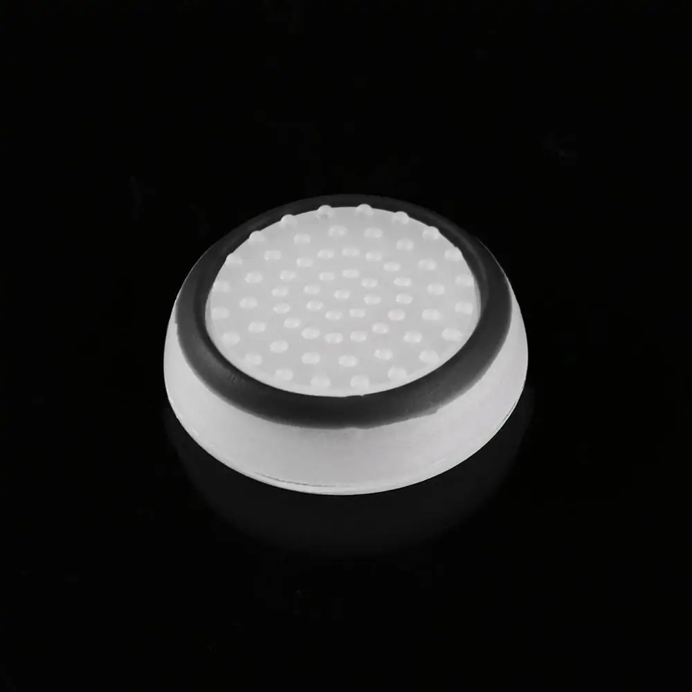 white and black Игровой аксессуар, силиконовая ручка для большого пальца, защитная крышка для PS4/3 для Xbox 360/для Xbox one, игровые контроллеры 2 шт./лот - Цвет: white and black