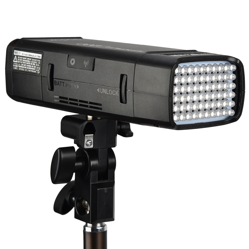 Godox AD200 ttl 2,4G HSS 1/8000 s карманный фонарик с двойной головкой 200Ws с 2900 mAh литиевой батареей стробоскопическая вспышка для Canon Nikon