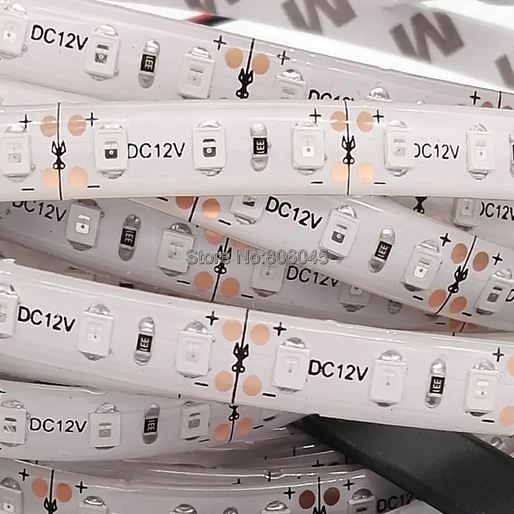 3528 / 2835 Светодиодная лента 120 LED/m DC12V гибкая светодиодная e 5 м/лот IP20 IP65