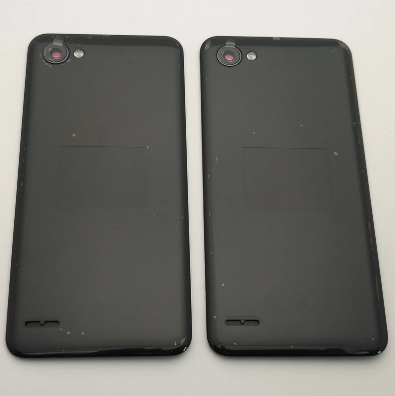 Крышка батарейного отсека Azqqlbw 10 шт./лот для LG Q6 задняя крышка корпуса + объектив