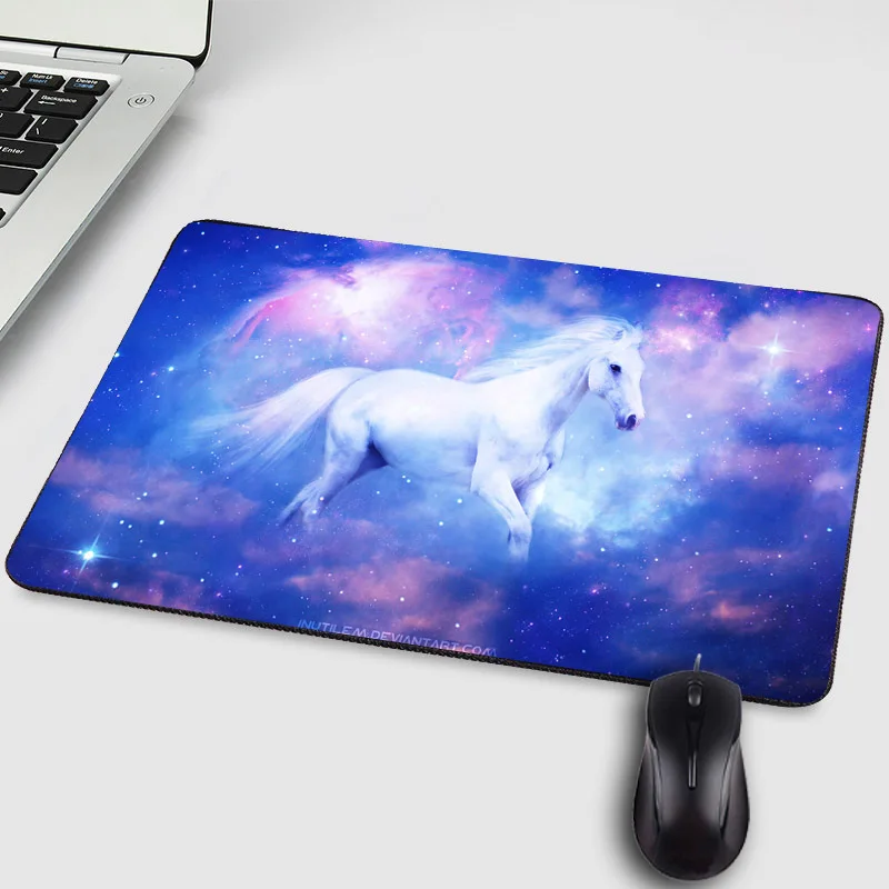Коврик для мыши с рисунком животных Mairuige Cool Fire Horse Hadsome игровой коврик планшета
