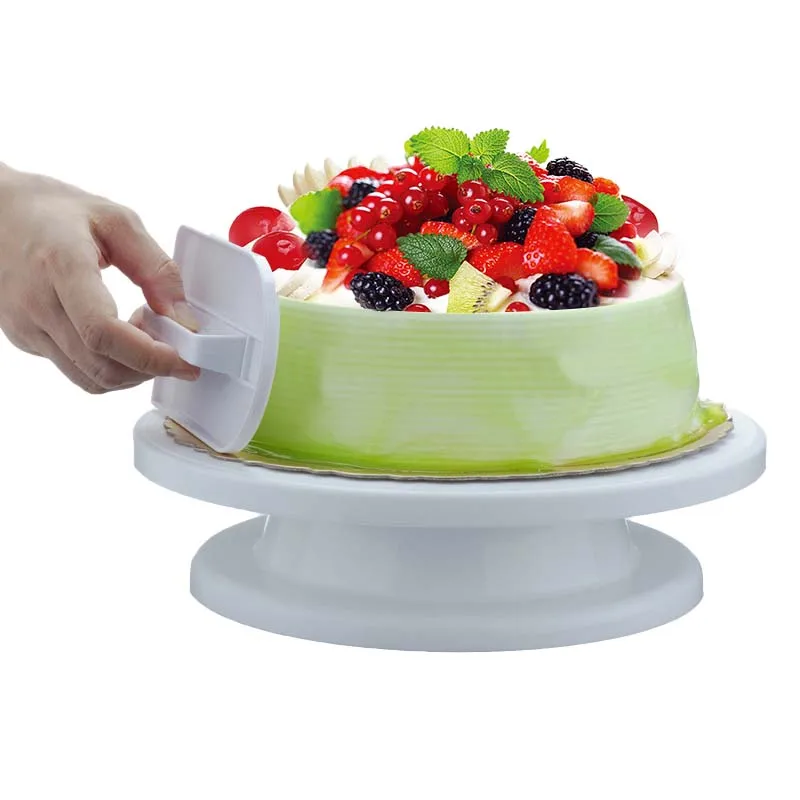 Cake Base Cake Decorating Tools Rotating Cake Stand Sugar Craft Turntable Platform Cupcake Swivel Plate Revolving Baking Tools