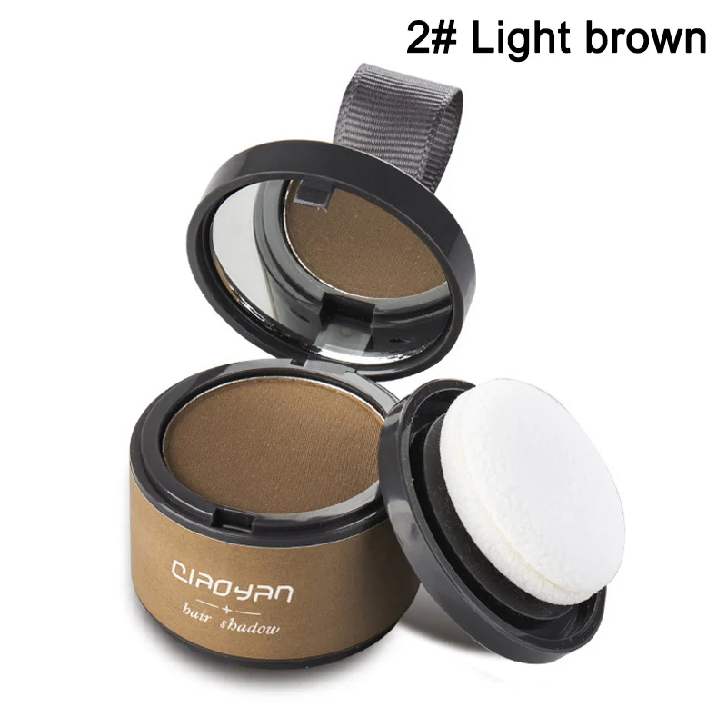 light brown 1 шт. тонкая Hairline Shadow Powder мгновенная шапочка для парикмахерской макияж покрытие для корней волос KG66 - Цвет: light brown