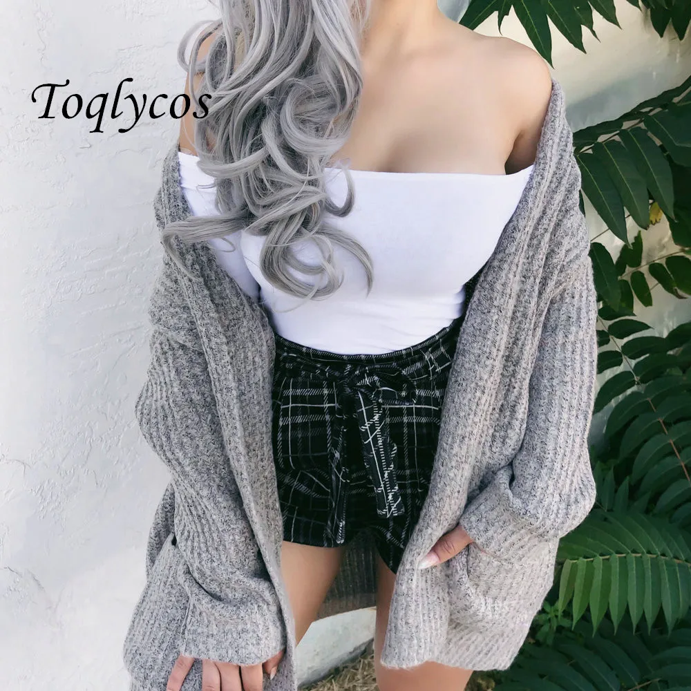 Autumn/winter hot style women's coat sexy cardigan slim comfortable sweater 451shi |