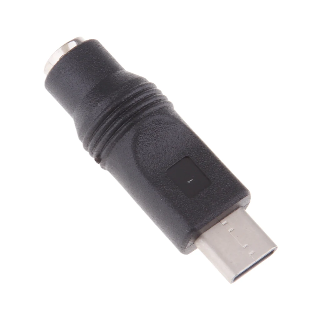 Адаптер питания MagiDeal DC конвертер Type C USB штекер 5 5x2 1 мм гнездовой разъем для
