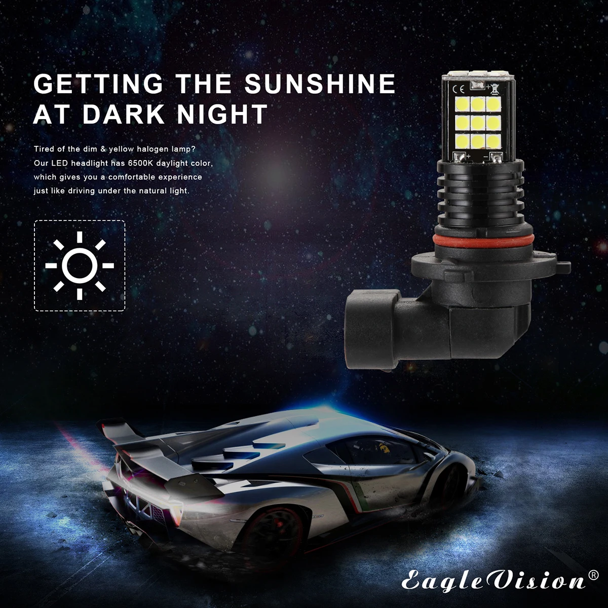 2 шт. P13W H16 H8/H9/H11 H7 H4 Led 9006 9005 туман светильник s лампы 3030SMD 2400LM 6000K белый Автомобильный фар дальнего света авто светодиодный светильник 12V 24V