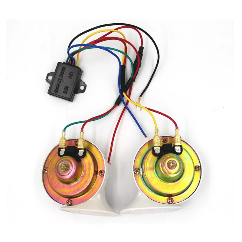 12V 120Db Улитка воздушный рожок для автомобиль лодка мотоцикл грузовой фургон электрический воздушный насос супер громкий звуковой сигнал